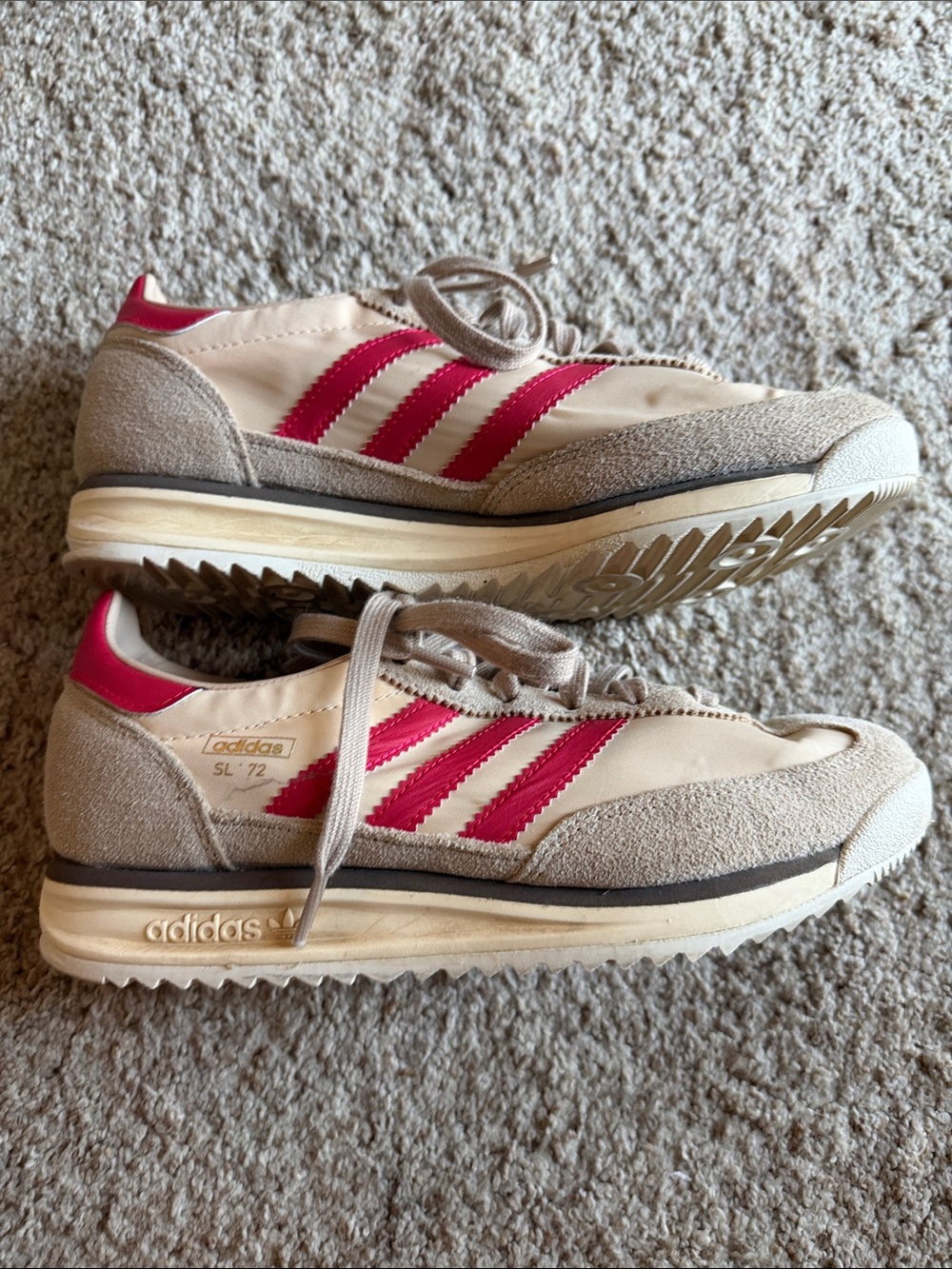 adidas SL 72 RS Shoes Sneakers Men 6 Women 7.5 - Picture 3 of 7